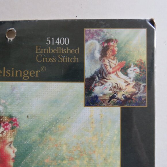 An Angel’s Spirit Picture Embellished Cross Stitch Kit #51400, 2002 - Picture 4 of 6